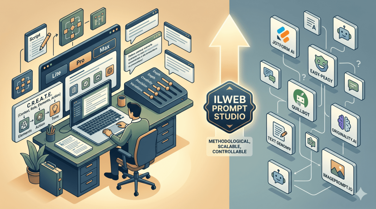 Valutazione da confronto online di altri Build Promp
